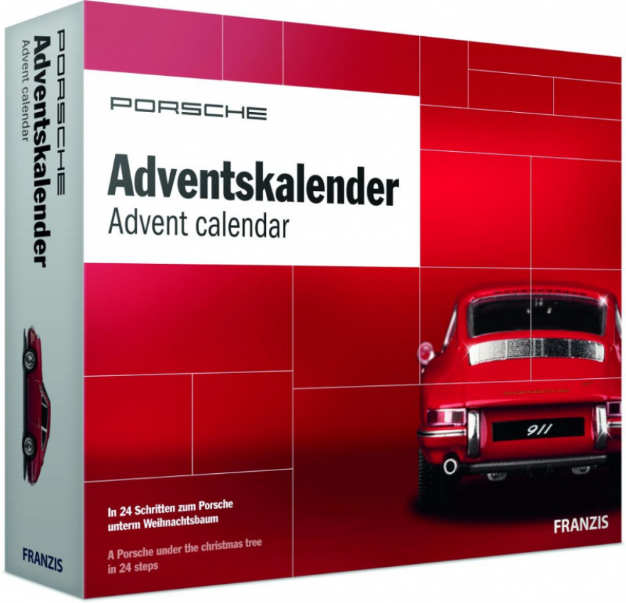 autos, cars, porsche, autos porsche, build a porsche 911 scale model with this automotive advent calendar