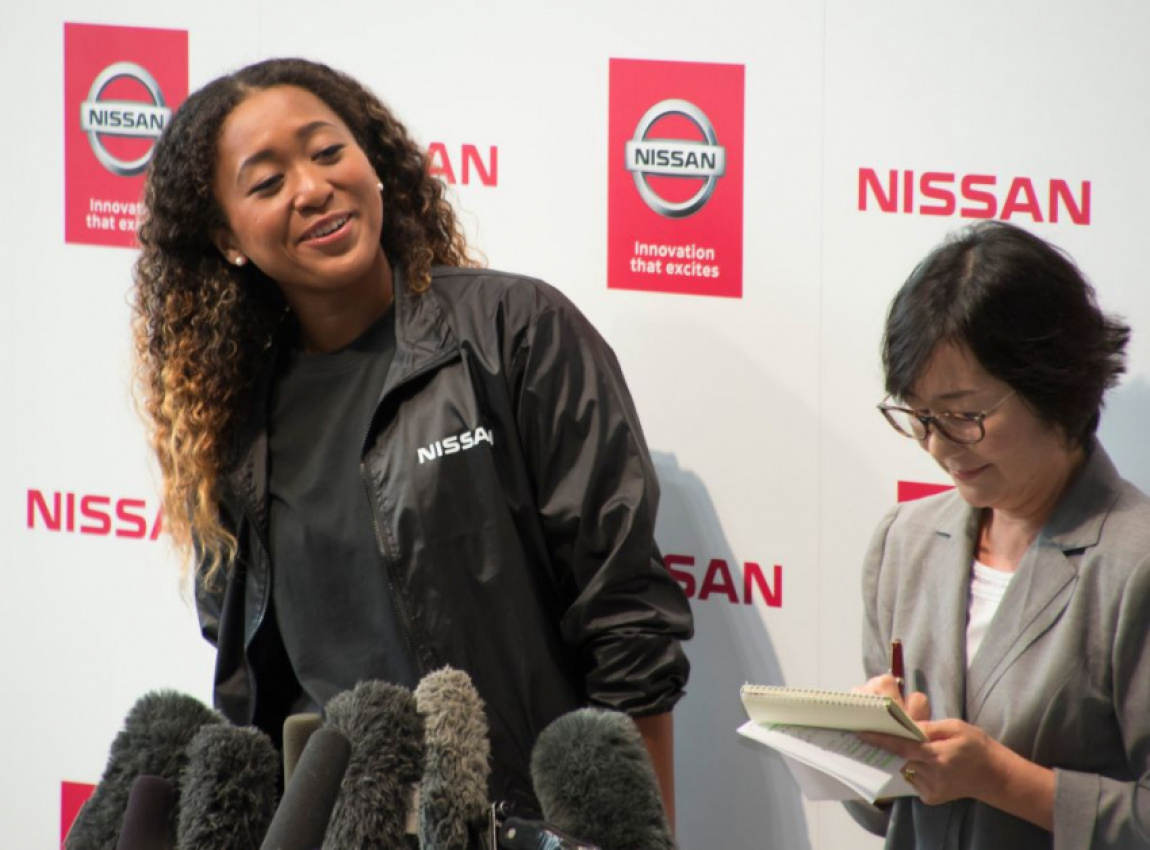 autos, cars, nissan, autos nissan, tennis star osaka named nissan ambassador, gives hope to biracial japanese