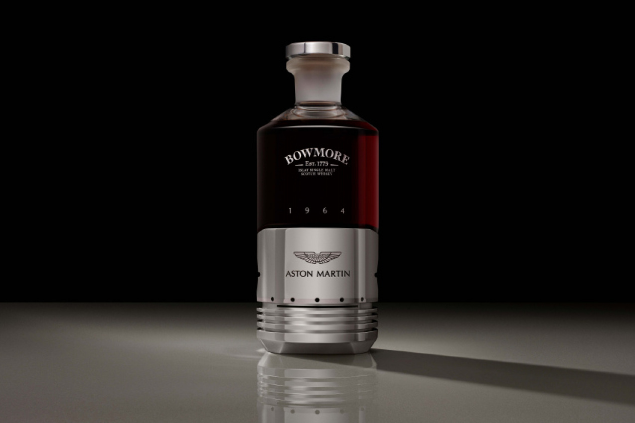 aston martin, autos, cars, motoring, aston martin and bowmore are teaming up to make whisky, but you'll never try it
