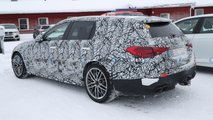 autos, cars, mercedes-benz, mg, mercedes, 2023 mercedes-amg c63 estate spied up close with hybrid stickers