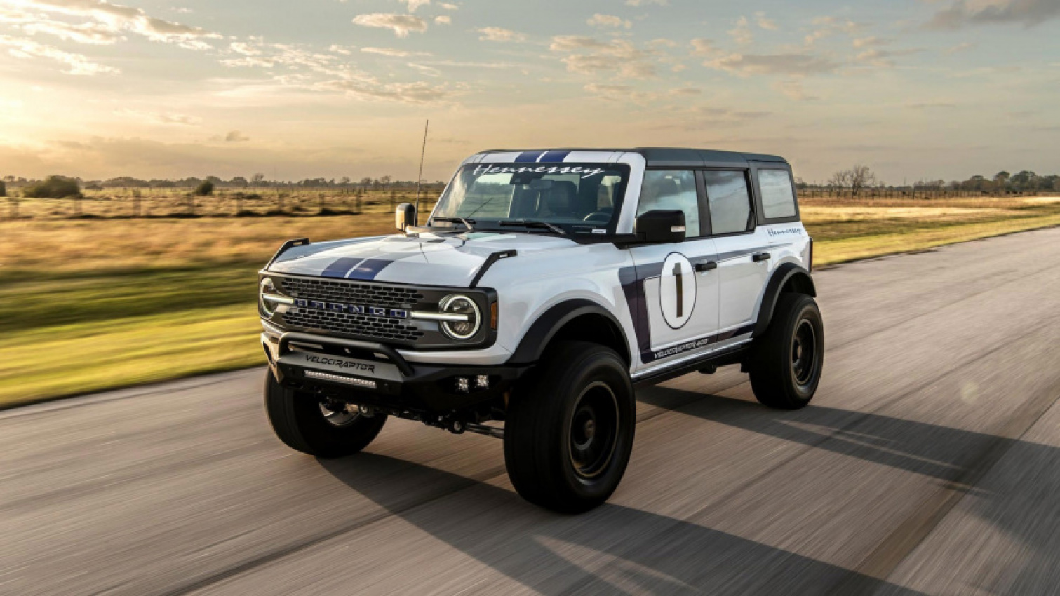 autos, cars, hennessey, hennessey velociraptor bronco charges into production
