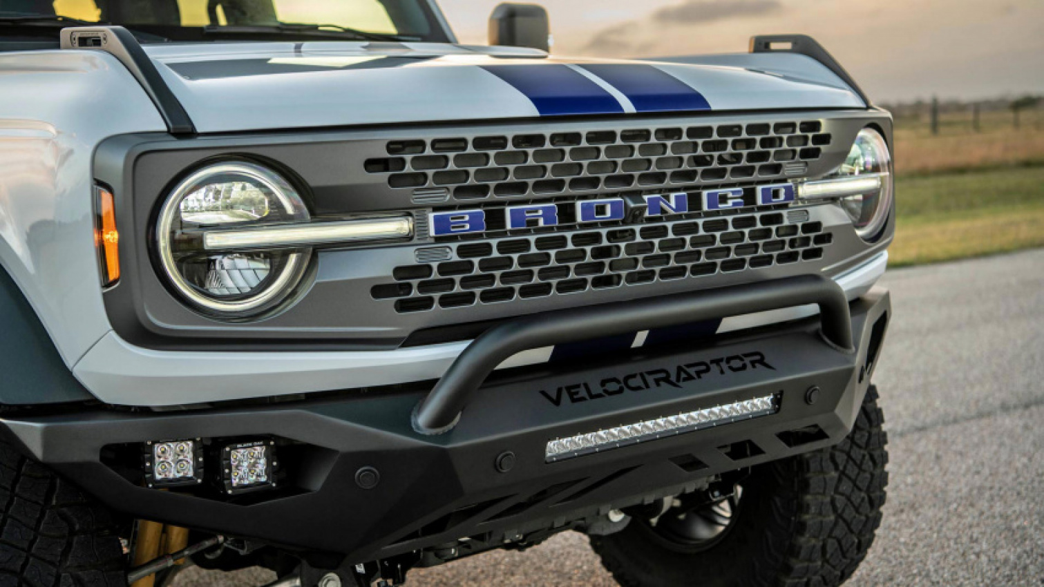 autos, cars, hennessey, hennessey velociraptor bronco charges into production