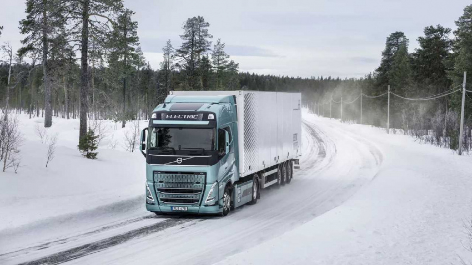 autos, cars, evs, volvo, volvo fh electric successfully completes green truck route test