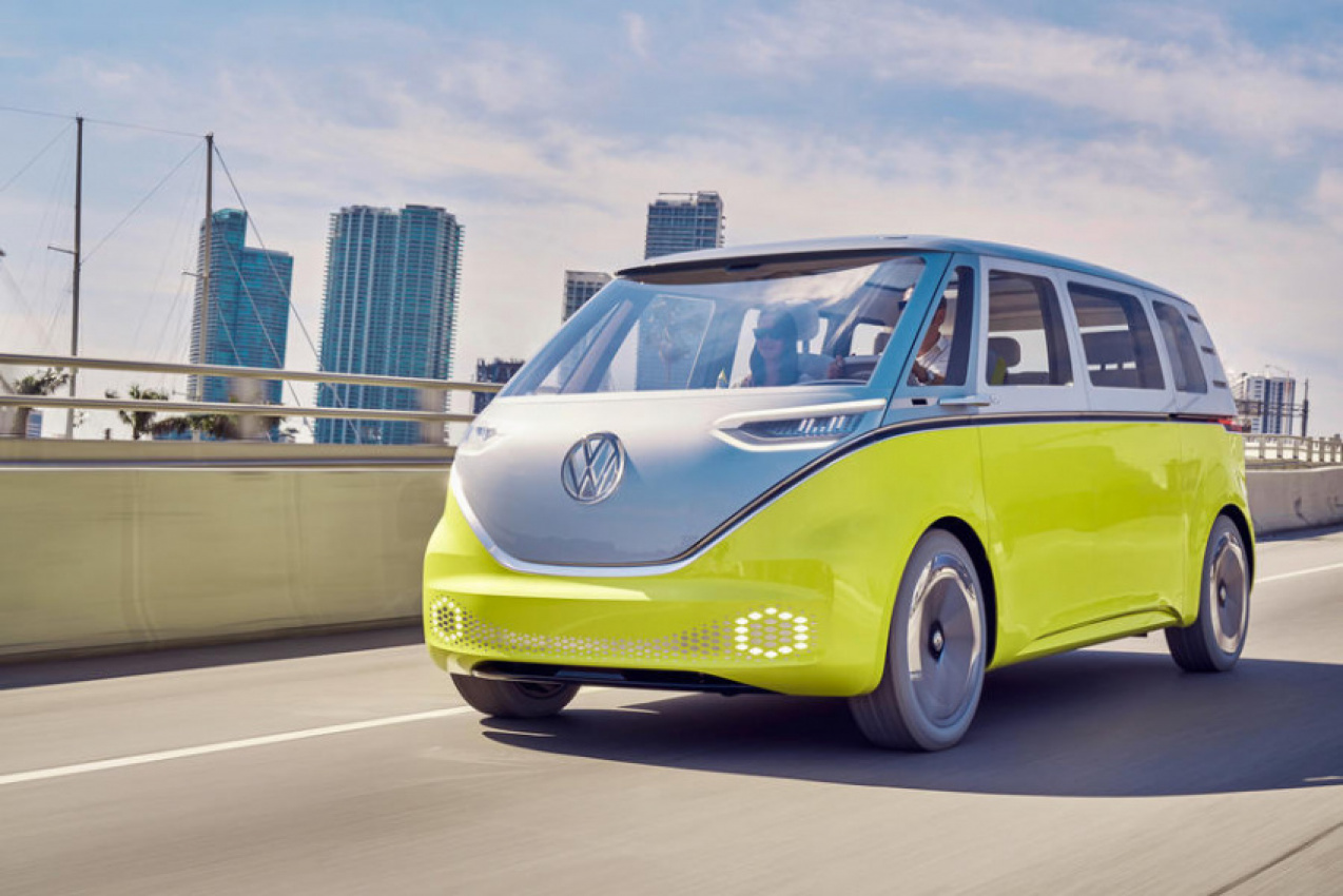 autos, cars, reviews, volkswagen, car news, new cars, volkswagen id.buzz, volkswagen id buzz to kick-start wave of enthusiast-oriented evs