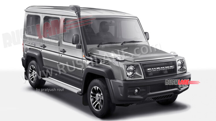 android, cars, reviews, android, 2022 force gurkha 5 door render in 6 new colours – thar rival