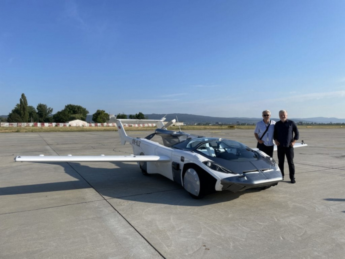 autos, cars, europe, technology, aircar, anton zajac, klein vision, stefan klein, aircar issued its certificate of airworthiness by the civil aviation authority