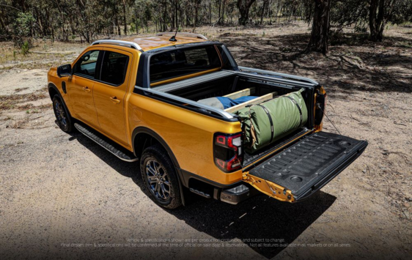 autos, cars, ford, ford ranger, 2022 ford ranger's clever tub details