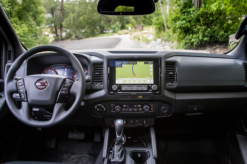 autos, cars, features, nissan, off-road, android, opinion, trucks, video, android, what we love and hate about the 2022 nissan frontier