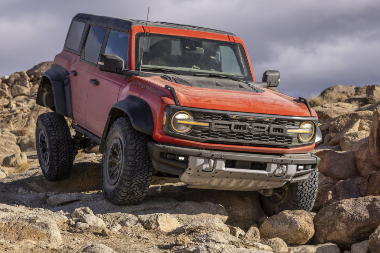 autos, cars, ford, ford bronco, first look: 2022 ford bronco raptor