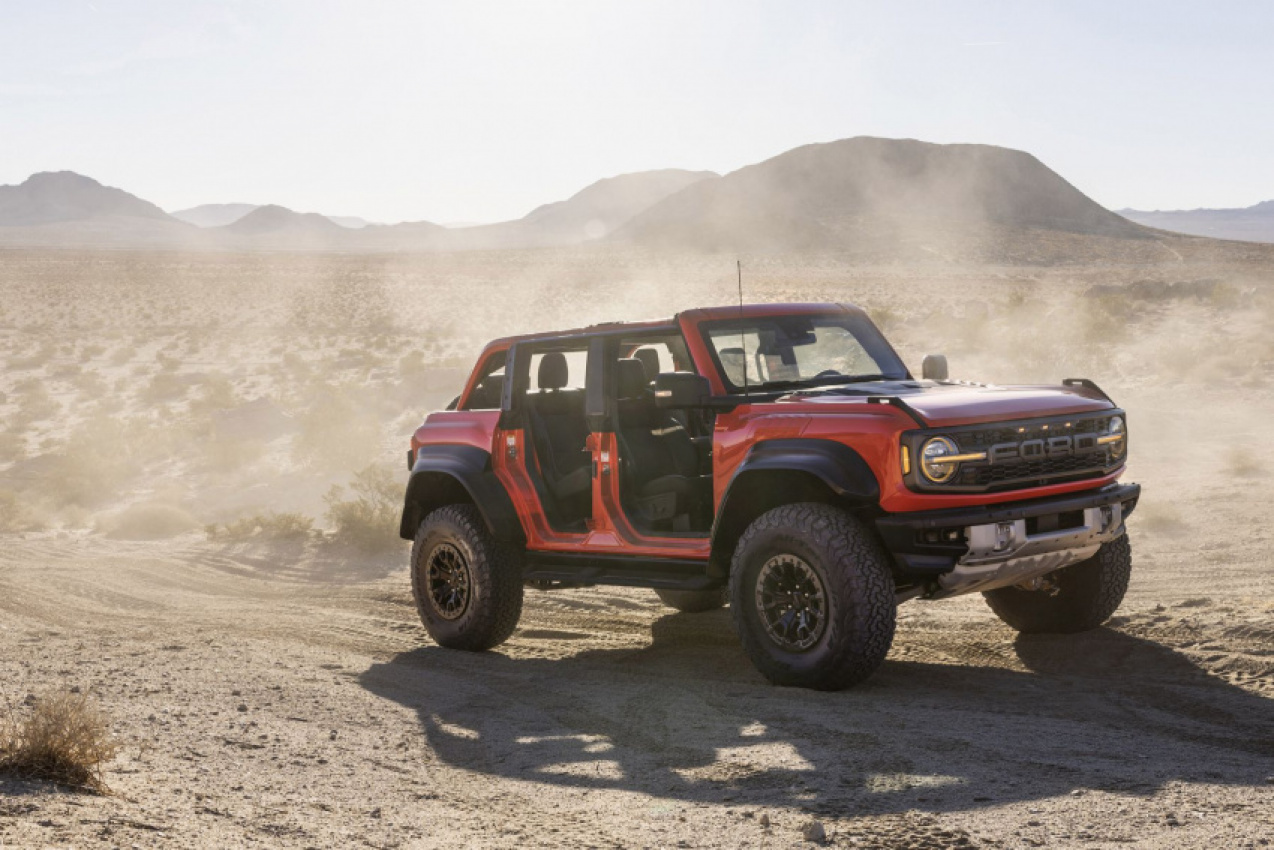 autos, cars, ford, ford bronco, first look: 2022 ford bronco raptor
