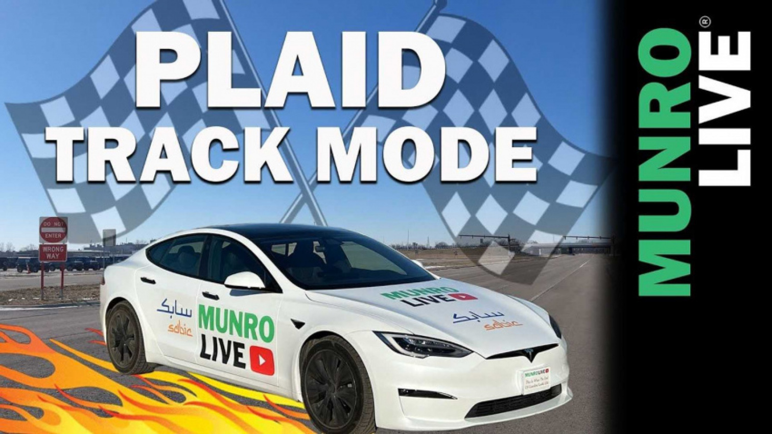 autos, cars, evs, tesla, tesla model s, munro live checks out tesla model s plaid's track mode, spins car