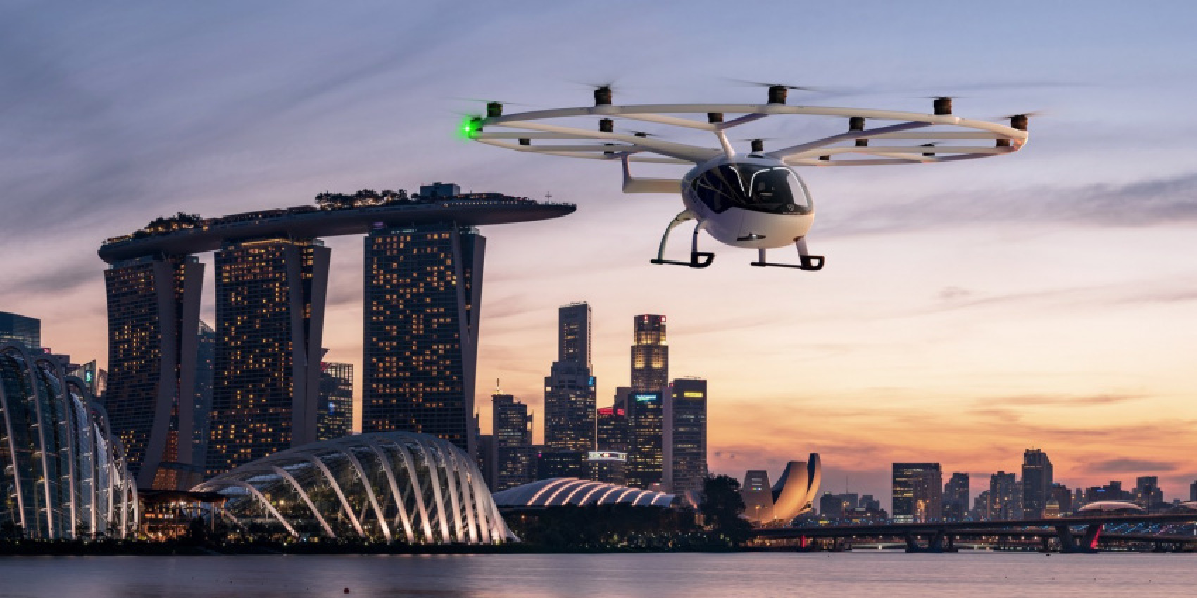 asia, autos, cars, civil aviation authority of singapore, economic development board of singapore, florian reuter, volocopter gmbh, volocopter commits to launching air taxi services in singapore within 3 years