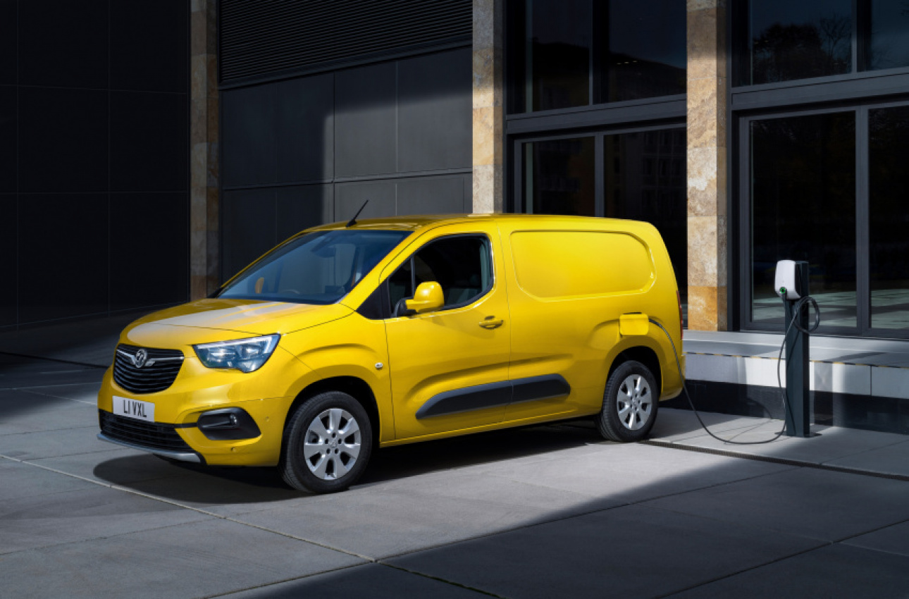 autos, cars, commercial vehicles, android, opel, vauxhall, android, vauxhall reveals combo-e electric van