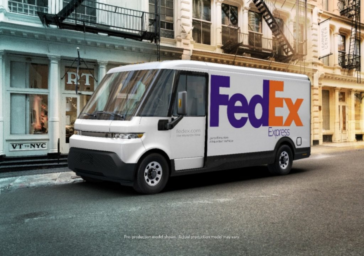 autos, cars, commercial vehicles, brightdrop, fedex, mary barra, gm launches brightdrop, a new business built to electrify the delivery of goods & services