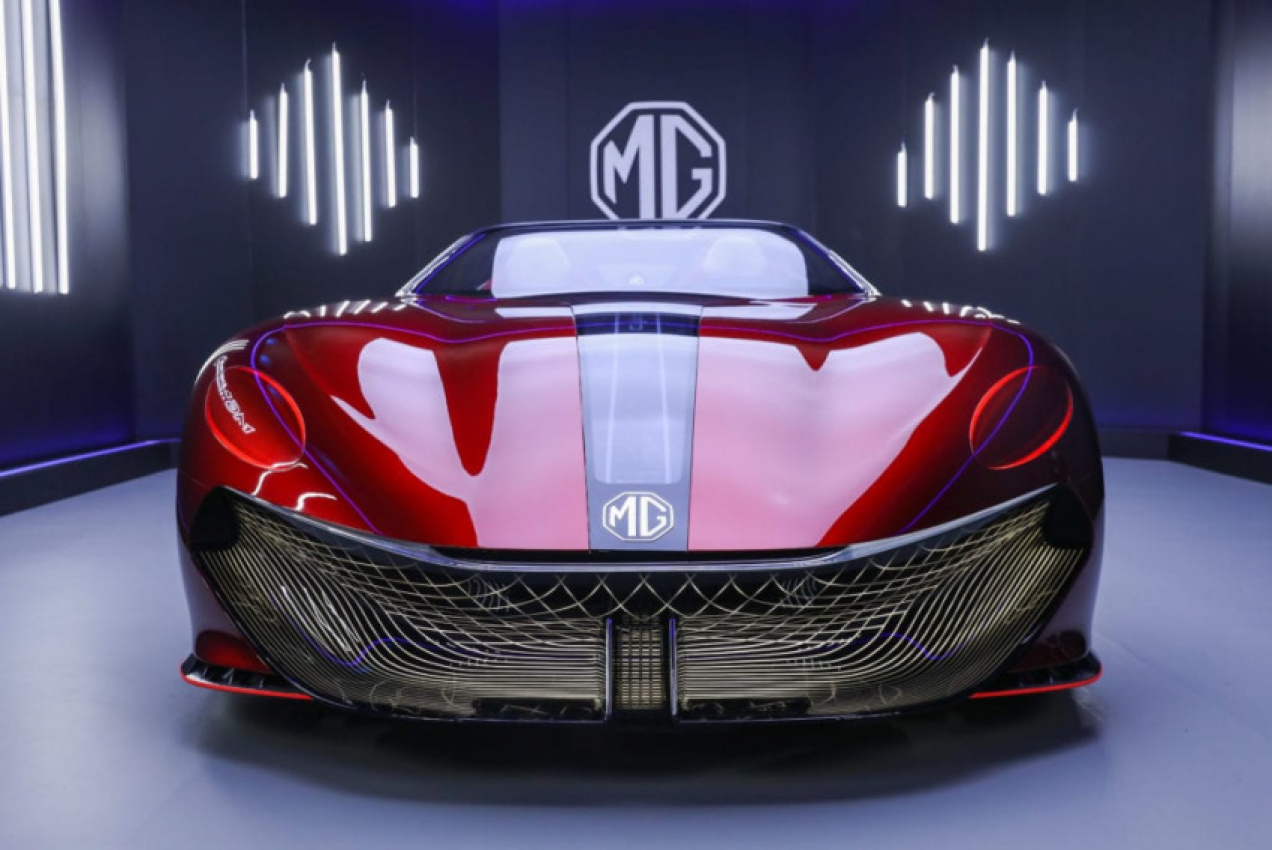 autos, cars, electric cars, mg, carl gotham, mg cyberster concept, saic motor, first glimpse – official photographs of mg cyberster concept released ahead of launch