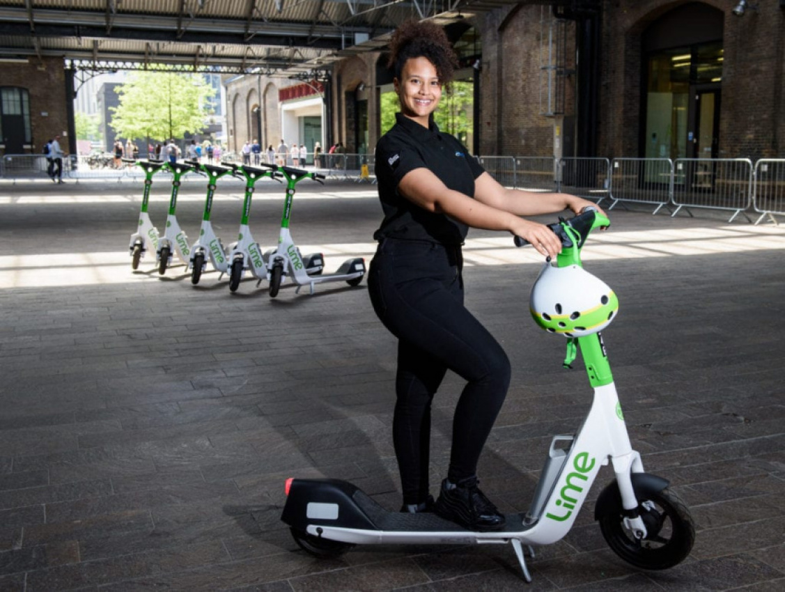autos, cars, e-scooters & e-bikes, alan clarke, lime, lime deploys 200 of its latest gen4 e-scooters across london as trial gets underway