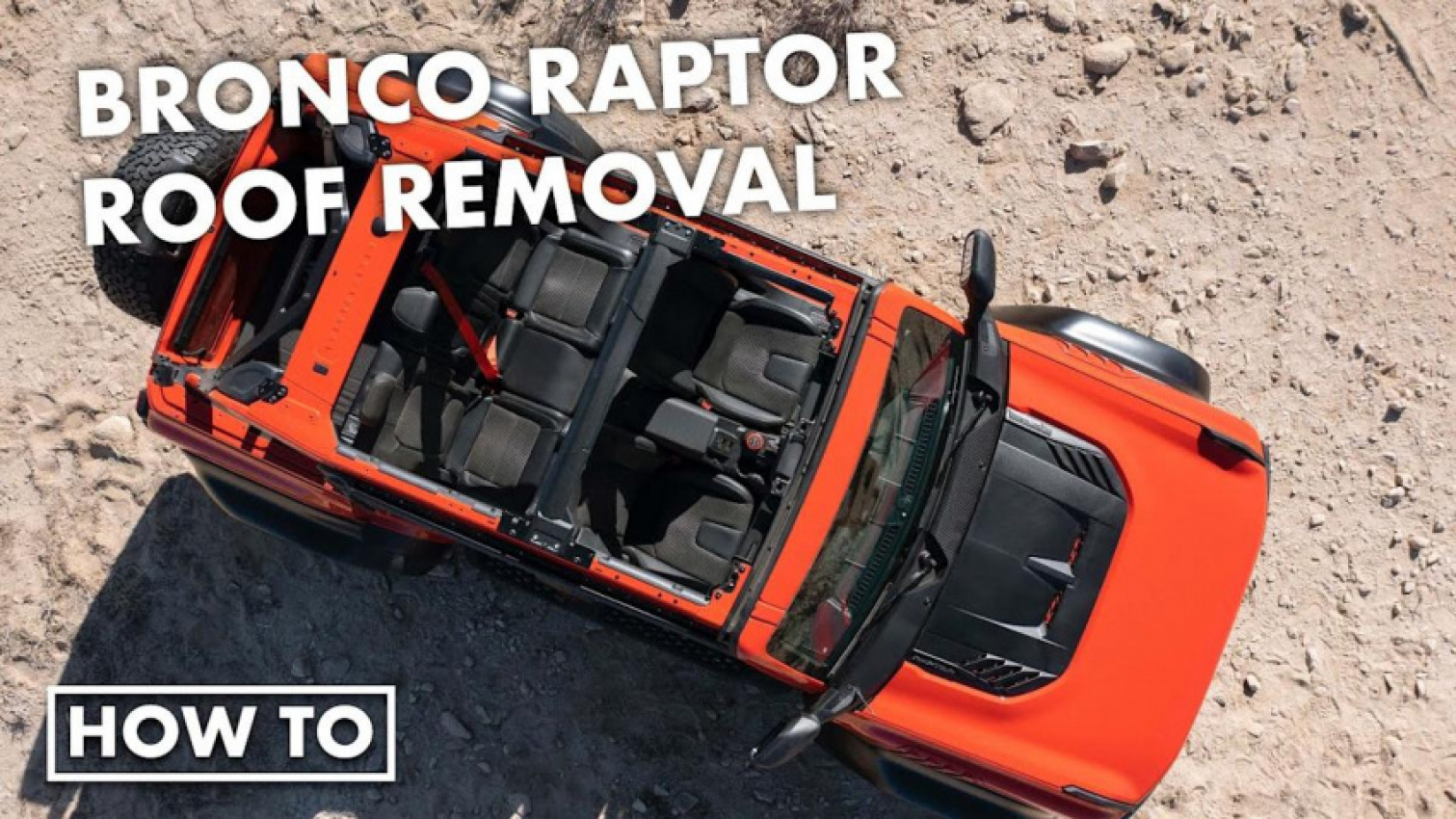autos, ford, ford bronco, how to, how to remove the roof on the 2022 ford bronco raptor
