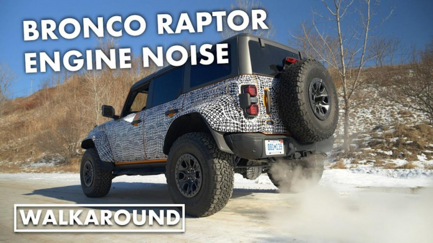 autos, ford, ford bronco, 2022 ford bronco raptor 4 exhaust sound modes