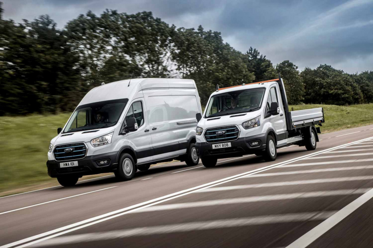 autos, cars, commercial vehicles, ford, e-transit, last mile, ford e-transit vans set to begin trials with european fleet