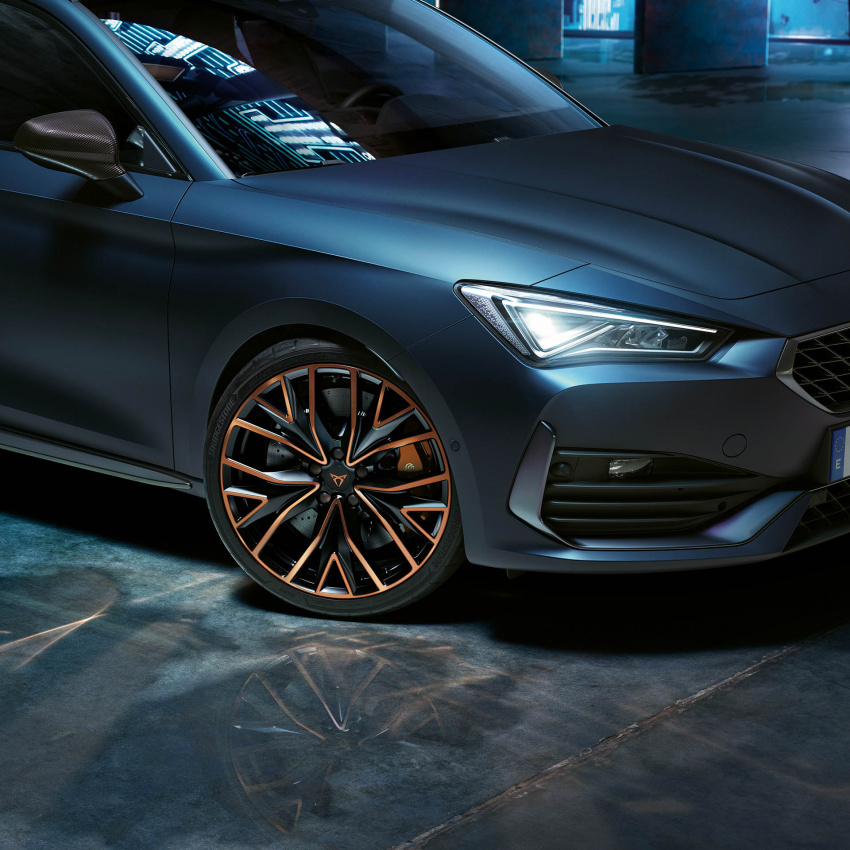 autos, cars, cupra, news, cupra leon, germany, hot hatch, prices, seat leon, cupra leon vz cup launched in germany with new wheels and bucket seats