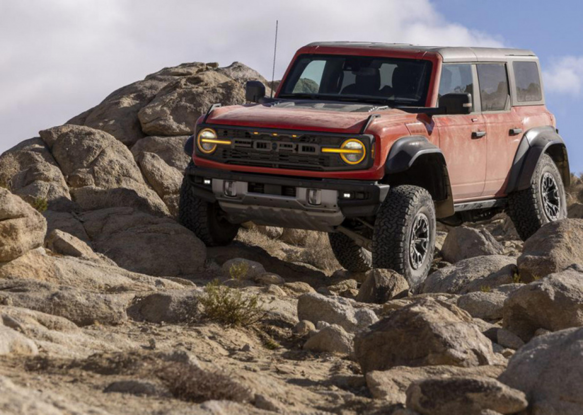 autos, cars, ford, ford bronco, 2022 ford bronco raptor brings monster energy