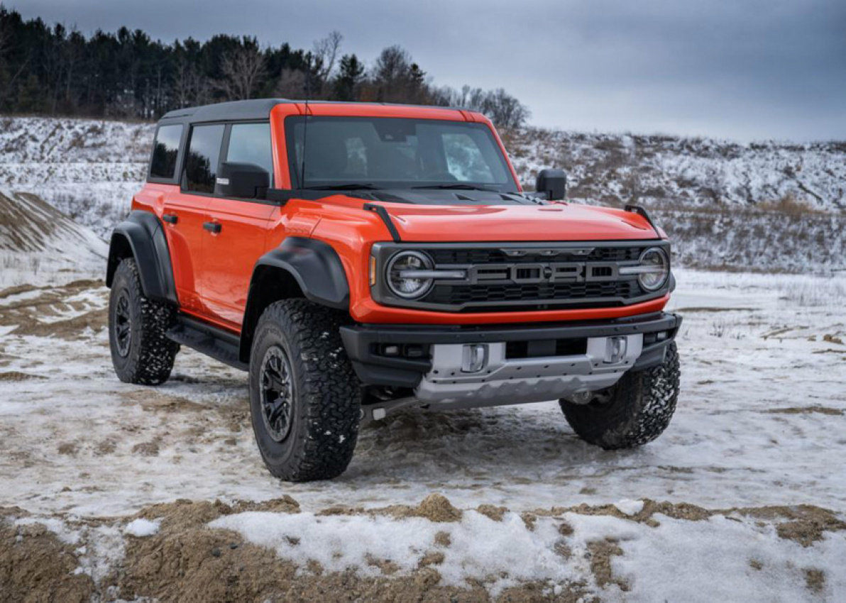 autos, cars, ford, ford bronco, 2022 ford bronco raptor brings monster energy