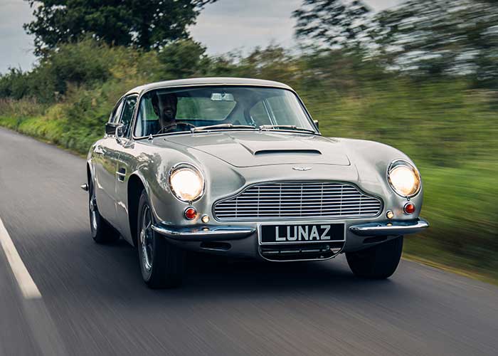aston martin, autos, cars, electric cars, lunaz, restomod, remastered and electrified aston martin db6 by lunaz begins production