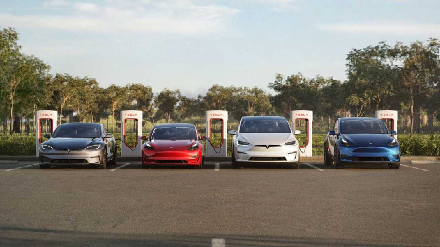 autos, cars, evs, tesla, report: tesla v3 supercharger output to be increased to 324 kw