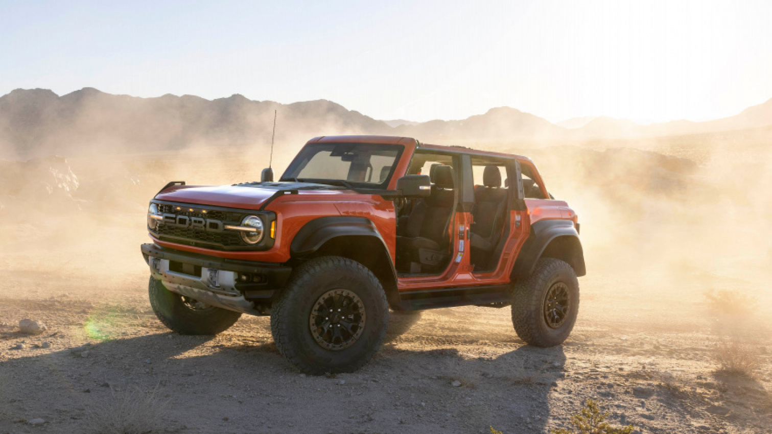 autos, cars, ford, hp, ford bronco, the 400bhp+ ford bronco raptor is here (well, in america)