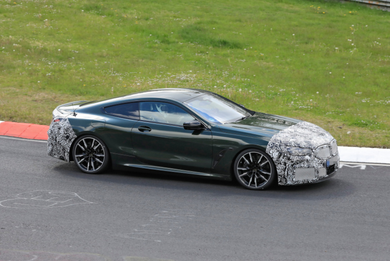 autos, bmw, news, 2022 bmw 8 series cabrio facelift, poses for fresh spy pictures