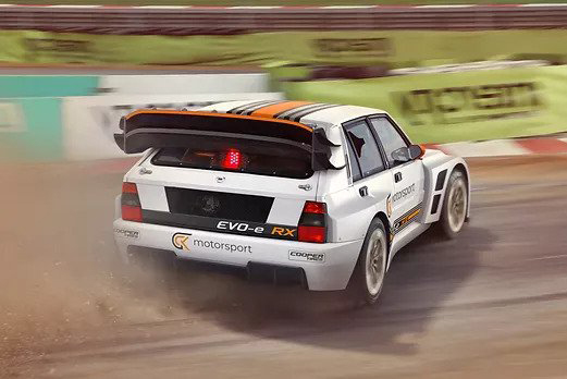 autos, cars, electric cars, lancia, gck motorsport, lancia delta, all-electric restomod lancia delta integrale to take part in world rallycross championship