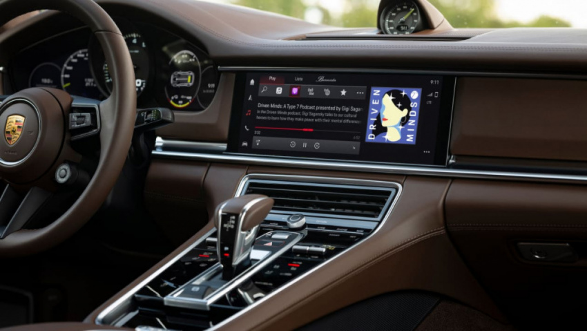 autos, cars, porsche, android, car tech, android, porsche launches updated infotainment system for 2022