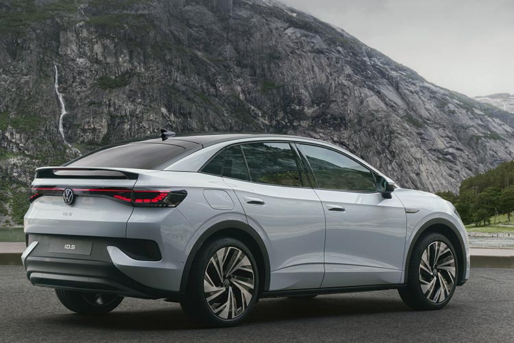 asia, autos, cars, id.5, volkswagen, vw reveals all-electric id.5 suv coupe with 323-mile range