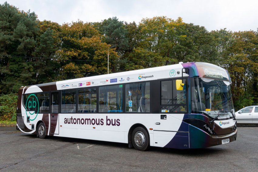 autonomous driving, autos, cars, alexander dennis, fusion processing, stagecoach, first glimpse of uk’s first level-4 autonomous bus service, cavforth