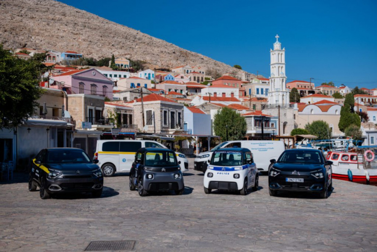 autos, cars, citroën, electric cars, chalki, e-spacetourer, vincent cobée, citroën helps the greek island of chalki with its green energy transition