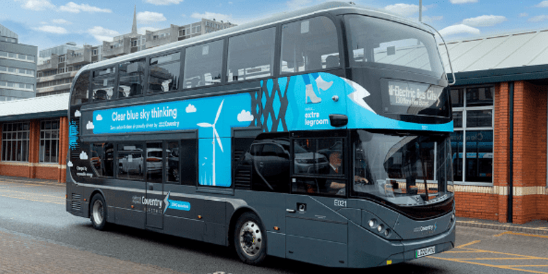 autos, cars, electric vehicle, fleets, adl-byd, coventry, double decker, electric buses, england, enviro400ev, national express, national express west midlands, wmca, national express coventry expects 130 electric double-deckers