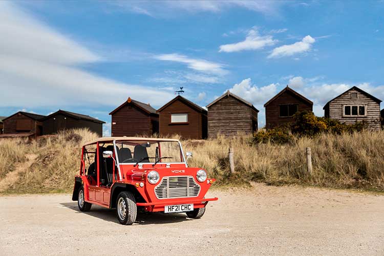 autos, cars, electric cars, mini, electric, moke, iconic mini moke to go electric-only from 2022