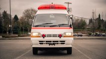 autos, cars, toyota, toyota hiace, toyota hiace ambulance v8 begs conversion into an off-road camper