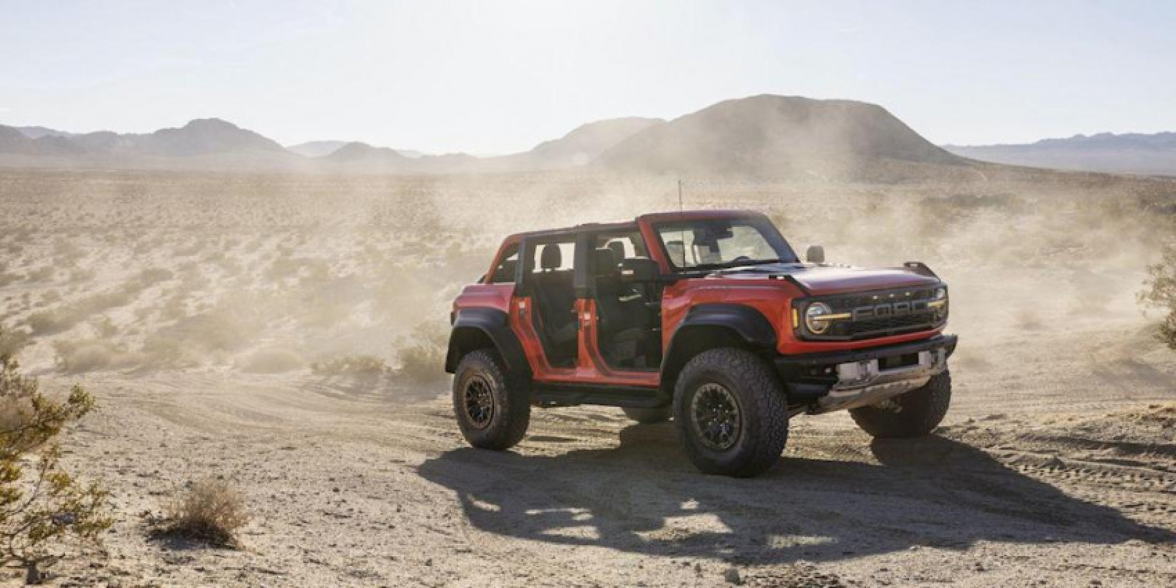autos, ford, the bronco raptor has an anti-lag system borrowed from the ford gt race car