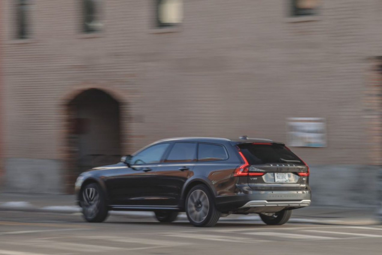 android, autos, cars, reviews, volvo, volvo v90, android, tested: 2022 volvo v90 cross country soldiers on