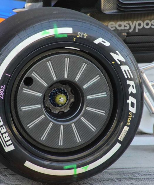 autos, mclaren, reviews, mclaren trials led wheel cover lights in f1 post-season testing