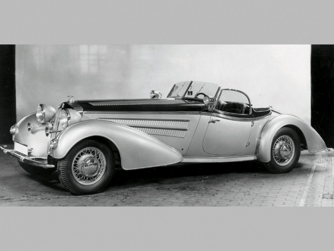 autos, cars, review, 1930s, classic, historic, horch, 1938 horch 855 spezialroadster