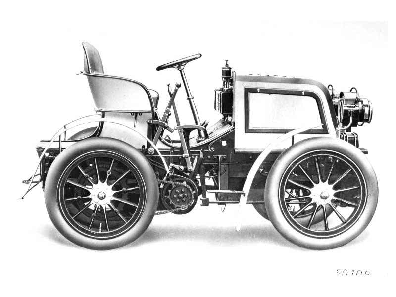 autos, cars, hp, review, 1900s, 1900s cars, classic, daimler, daimler cars in depth, historic, inline 4, 1900 daimler 23hp la turbie rennwagen