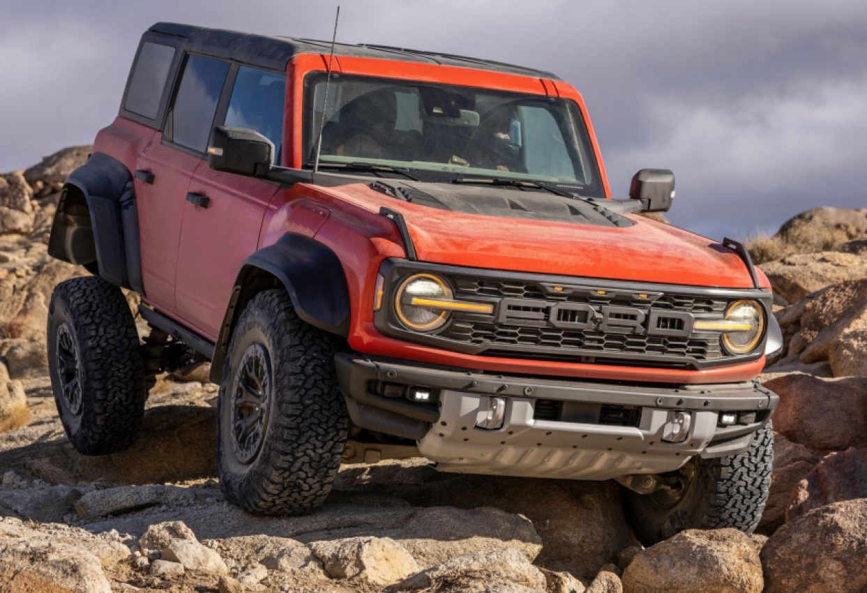 autos, cars, ford, ford bronco, 2022 ford bronco raptor officially revealed, 298kw 3.0 twin-turbo