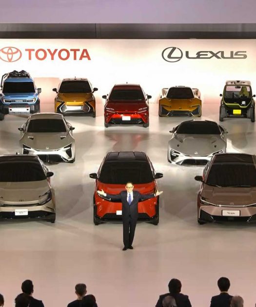 autos, electric vehicle, lexus, news, toyota, toyota and lexus preview 15 electric vehicles, oncluding sports cars