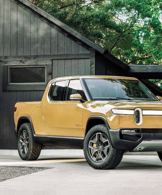 autos, news, rivian, amazon, amazon, startups gaining traction as rivian r1t named motortrend truck of the year