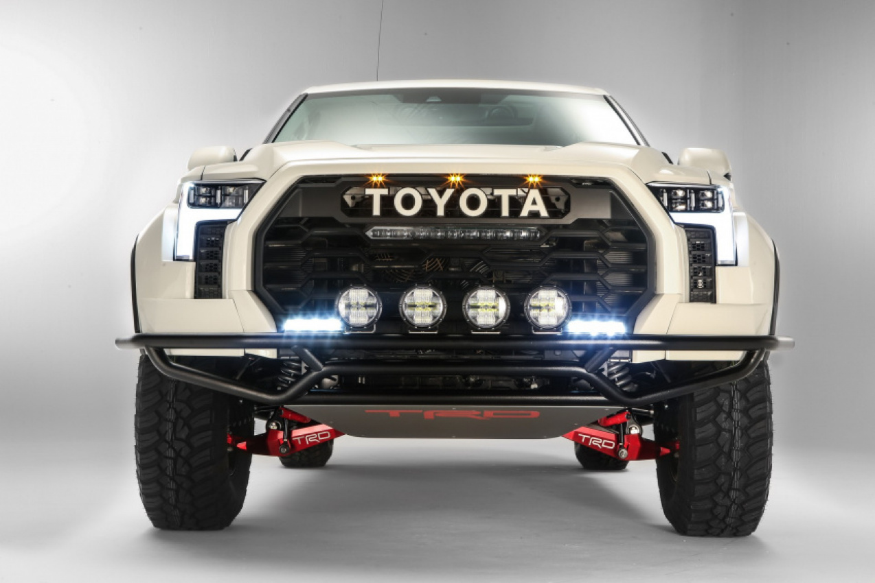 autos, cars, news, toyota, reports, toyota tundra, toyota reportedly testing a hardcore f-150 raptor competitor