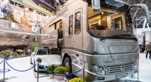 autos, news, porsche, take a tour of volkner mobil’s $1.85 million motorhome with a garage for your porsche