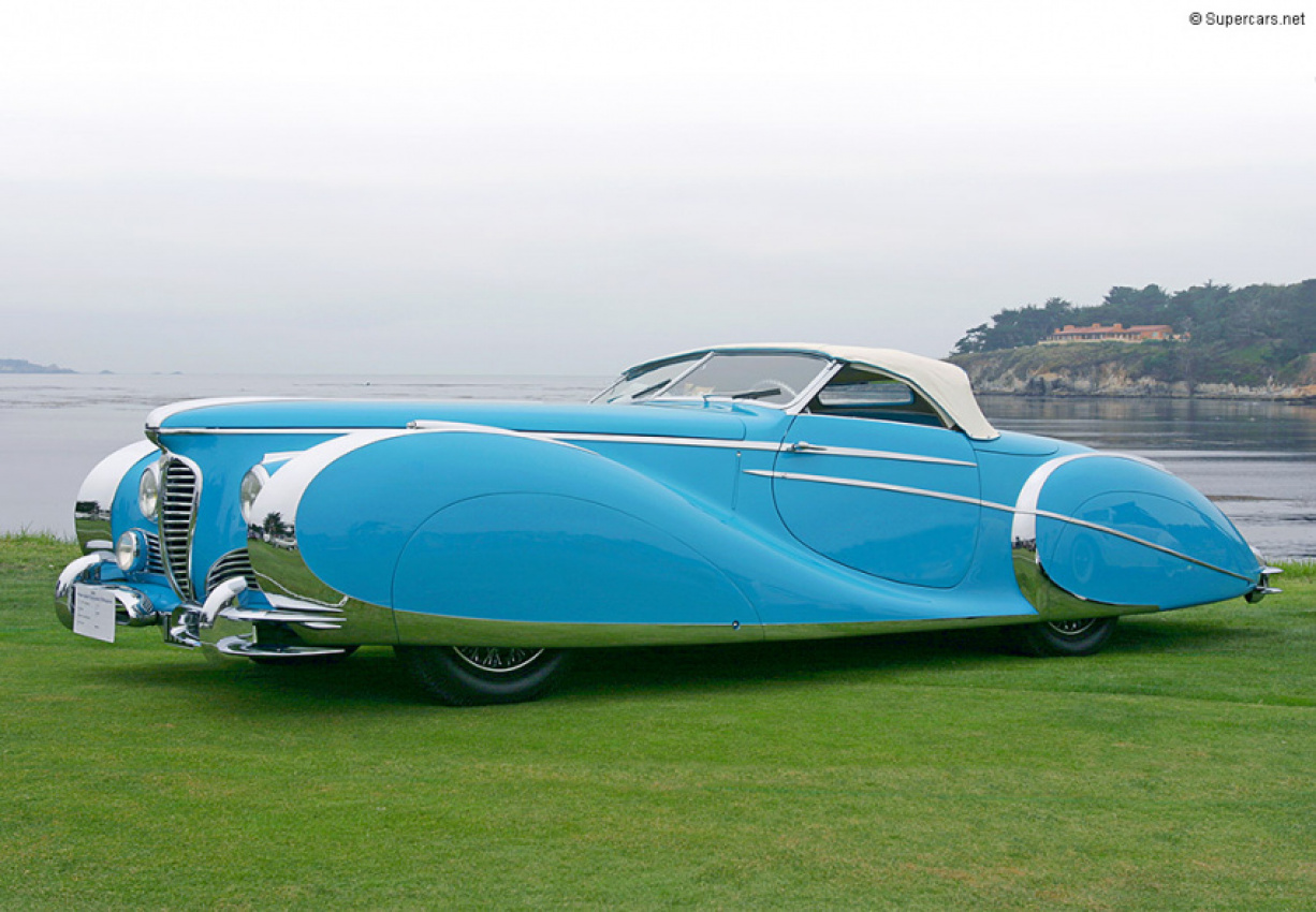 autos, cars, review, 100-200hp, classic, delahaye, inline 6, 1949 delahaye 175 s saoutchik roadster