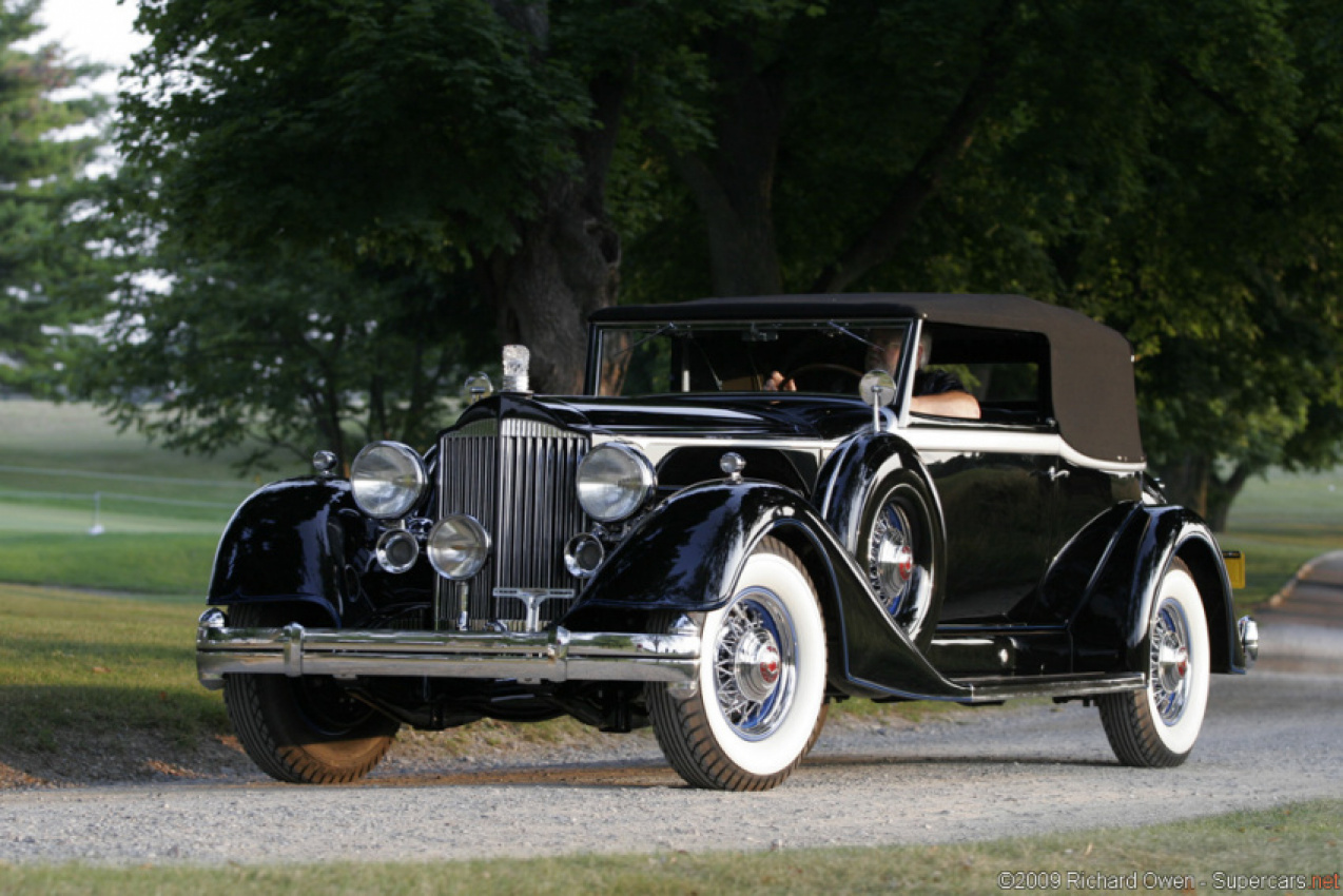 autos, cars, review, 1930s, classic, historic, packard, 1934 packard twelve model 1107